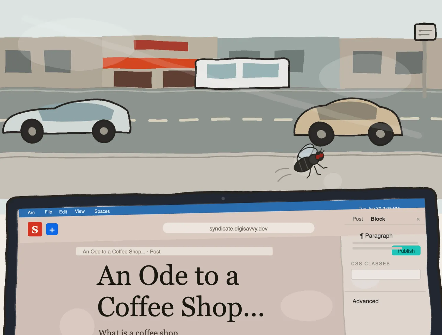 An Ode to a Coffee Shop in Sierra Madre…